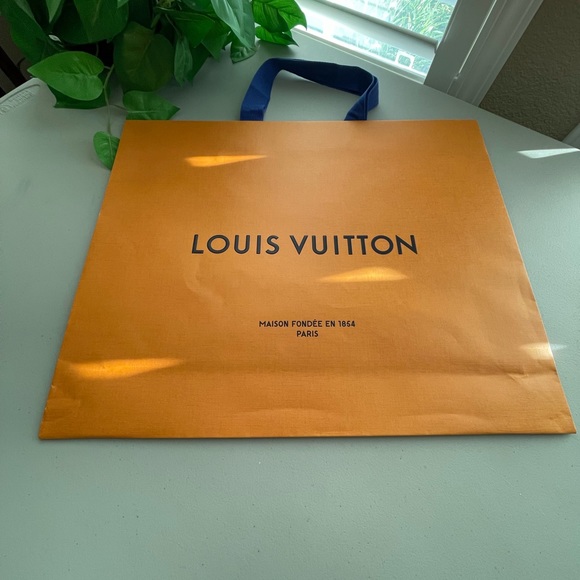 Louis Vuitton Paper Shopping/Gift Bag 19 X 15 X 5 - Picture 3 of 13